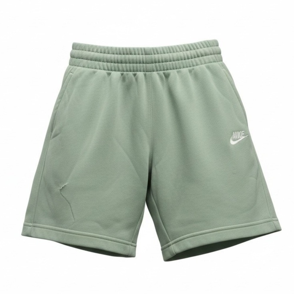 Nike Kids Sportswear French Terry Shorts Mint Green FD3015-037 Size Medium NWT